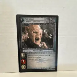 Decipher Gothmog Morgul Commander Minion Orc Lord of the Rings TCG Card 7R71 - Image 1