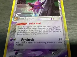 Pokemon TCG Espeon/Umbreon Holo Rare Reverse Holo Cards EX Delta Species DMG - Image 2