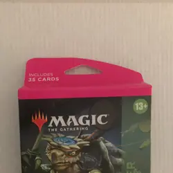 New Magic the Gathering Kamigawa Neon Dynasty Green Theme Booster - 35 Cards - Image 2