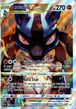 Lucario VSTAR Promo SWSH: Sword & Shield Promo Cards SWSH291 NM - Image 1