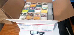 Pokemon Bulk Lot 26.7 Lbs. 6500+ Cards | NON Holo C/Uc 2023-2025 era. NM English - Image 1