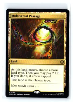 MAGIC: THE GATHERING MULTIVERSAL PASSAGE 180 MARVEL'S SPIDER-MAN NM/M - Image 1