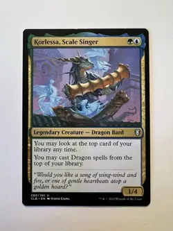 Korlessa, Scale Singer - MTG Commander Legends: Battle for Baldur's Gate - NM - Image 1