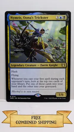 Nymris, Oona's Trickster Commander: Wilds of Eldraine Regular - Image 1