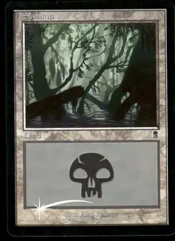 1x Foil Swamp (342) - Odyssey HP - MTG - Image 1