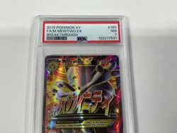 2015 Pokemon Xy Breakthrough #160 Fa/M Mewtwo Ex Breakthrough PSA 7 - Image 3