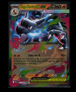 Mega Charizard X ex 029 Mega Evolution Holo Black Star Promo Pokemon TCG NM - Image 1