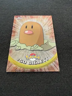 Pokemon Diglett #50 from Topps Chrome in LP+ condition! - Image 1
