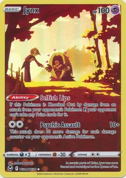 Jynx - TG04/TG30 Ultra Rare Silver Tempest Pokemon TCG NM - Image 1