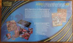 Pokemon Mega Charizard X EX Ultra-Premium Collection Box Booster Sleeves English - Image 3