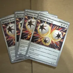 [4x Playset] Ignition Energy 086/086 Sv: White Flare Pokemon TCG - Image 1