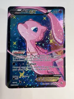 Pokemon Mew EX Full Art Ultra Rare Holo RC24/RC25 Legendary Treasures 120 HP - Image 1