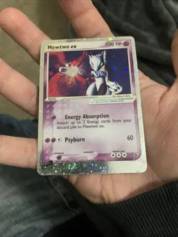 2003 POKEMON EX RUBY & SAPPHIRE #101 MEWTWO EX-HOLO - Image 2