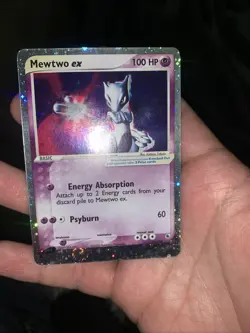 2003 POKEMON EX RUBY & SAPPHIRE #101 MEWTWO EX-HOLO - Image 5