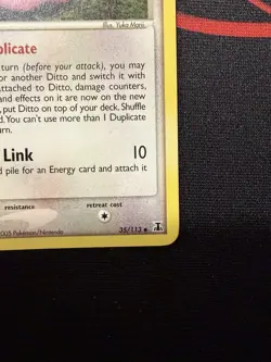 Pokemon TCG Ditto EX Delta Species 35/113 Basic 60 HP Rare Regular English 2005 - Image 4