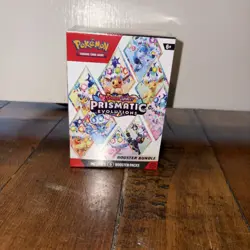 Pokemon TCG Prismatic Evolutions Booster Bundle Factory Sealed - Image 1