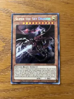 Konami Slifer the Sky Dragon Limited Edition Card TN19-EN002 - Image 1