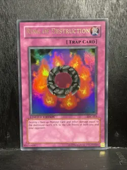 Yugioh! HP Ring of Destruction - IOC-SE3 - Ultra Rare - Limited Edition Heavily - Image 2