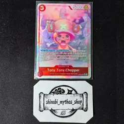 Tony Tony Chopper OP08-007 SR Parallel Alt Art One Piece ENG NM PSA - Image 1
