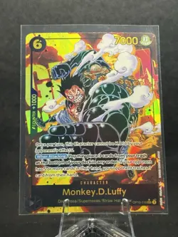 One Piece MONKEY.D.LUFFY Sec Royal Blood Alt Art OP10-118 Parallel English Luffy - Image 1