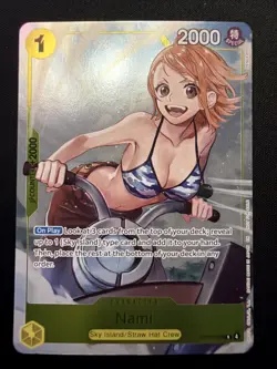 OP15-108 Nami Dash Pack English Adventure On Kamis Island One Piece TCG English - Image 1