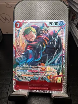 Roronoa Zoro OP15/EB04-007 English One Piece Card Game Super Rare - Image 1