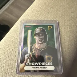 2025 Topps Bowman's Best Showpieces Konnor Griffin BS-15 Pirates - Image 1