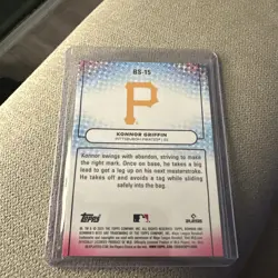2025 Topps Bowman's Best Showpieces Konnor Griffin BS-15 Pirates - Image 2
