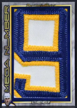 25-26 President's Choice Mega Number Alexander Mogilny Buffalo Sabres 1/1 Patch - Image 1