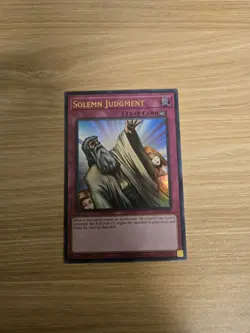 Yugioh Solemn Judgment RA02-EN075 Ultra Rare 1st Edition NM - Image 2