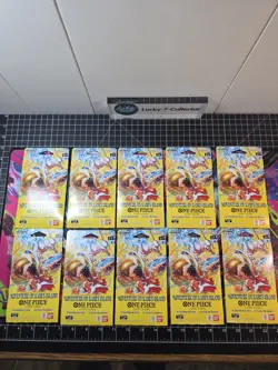 One Piece Adventure On Kami’s Island OP15-EB04 Sleeved Booster Packs- Lot of 10x - Image 1