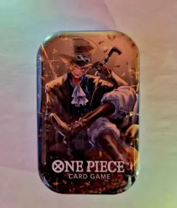ONE PIECE CARD GAME - TIN PACK - SET VOL. 2 (TS-02 OP13) NEW SEALED ENGLISH SABO - Image 1