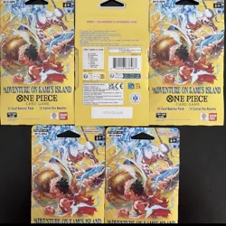 One Piece Op15 Adventure On Kami’s Island Sleeved Booster Pack (Lot of 5) - Image 1