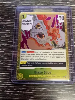 Blaze Slice OP07-116 500 Years in the Future One Piece ENGLISH - Image 1
