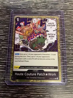 Foil Haute Couture Patch Work OP05-094 R Awakening of the New Era One Piece TCG - Image 1