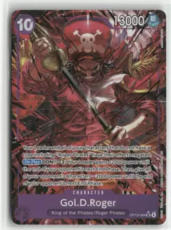 Carrying On His Will #OP13-064 Gol.D.Roger (064) (Alternate Art) - Image 1