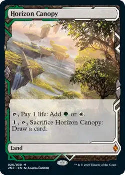 Light Play, English MTG Regular Horizon Canopy Zendikar Rising Expeditions Magic - Image 1