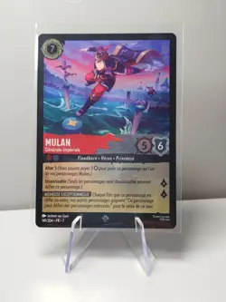 Carte LORCANA FR - Chapitre 7 141/204 Mulan - Super rare✨FOIL✨Neuf - Image 1