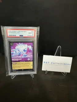 2023 Disney Lorcana EN 1 Marshmallow Persistent Guardian #50 PSA 10 Gem 🔥🔥 - Image 1