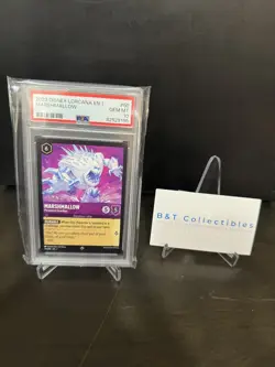 2023 Disney Lorcana EN 1 Marshmallow Persistent Guardian #50 PSA 10 Gem 🔥🔥 - Image 3