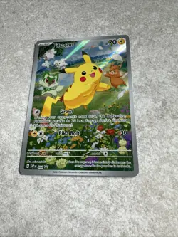Pokemon Card Pikachu SVP 088 Scarlet & Violet Black Star Promo - Image 2