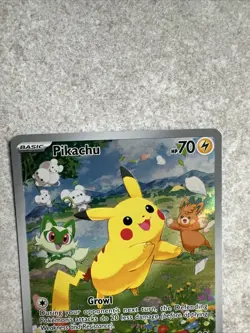 Pokemon Card Pikachu SVP 088 Scarlet & Violet Black Star Promo - Image 3