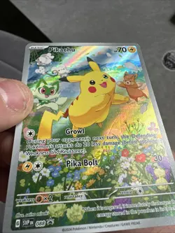 Pokemon Card Pikachu SVP 088 Scarlet & Violet Black Star Promo - Image 5