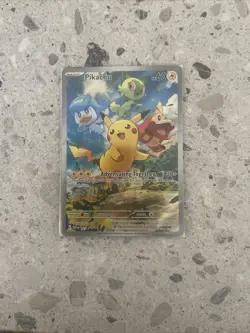 Pikachu - SVP027 - Black Star Promo - Scarlet & Violet - Pokemon Card - Sealed - Image 1