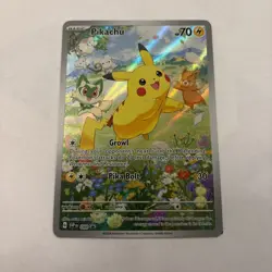 Pikachu 088 SV: Scarlet & Violet Black Star Promo Pokemon Card - Image 1