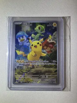 Pikachu - SVP027 - Black Star Promo - Scarlet & Violet - Pokemon Card - Image 1