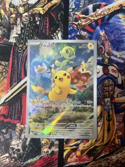 Pokemon Pikachu TCG SVP027 Scarlet Violet Black Star Promo Card Sealed - Image 1