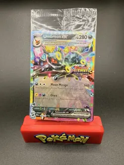 Pokemon TCG Umbreon ex - 060/131 (Prismatic Evolutions Stamp) Promo Card SEALED - Image 1