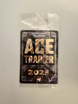 Pokemon Celebratory Fanfare Ace Trainer Promo Card 028 Mega Evolution 2025 - Image 2