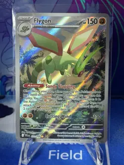Flygon 101/094 Full Art Phantasmal Flames Pokemon Card TCG NM - Image 3